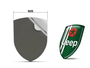 Jeep Etiqueta Impermeable Resistente Limitada Universal
